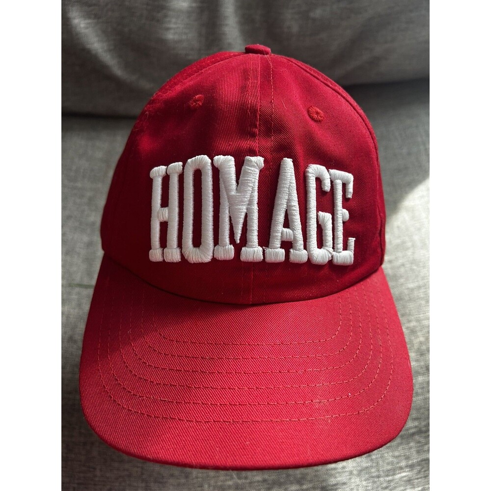 Homage Red SnapBack Hat